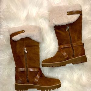 NWOT Michael Kors furry boots